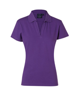 Educator Cotton Polo - Ladies:Purple